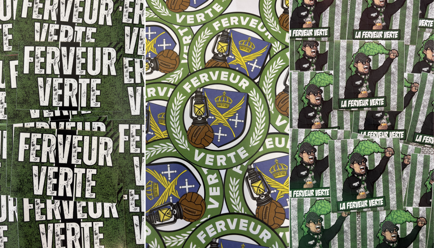 Pack de stickers Saint-Étienne