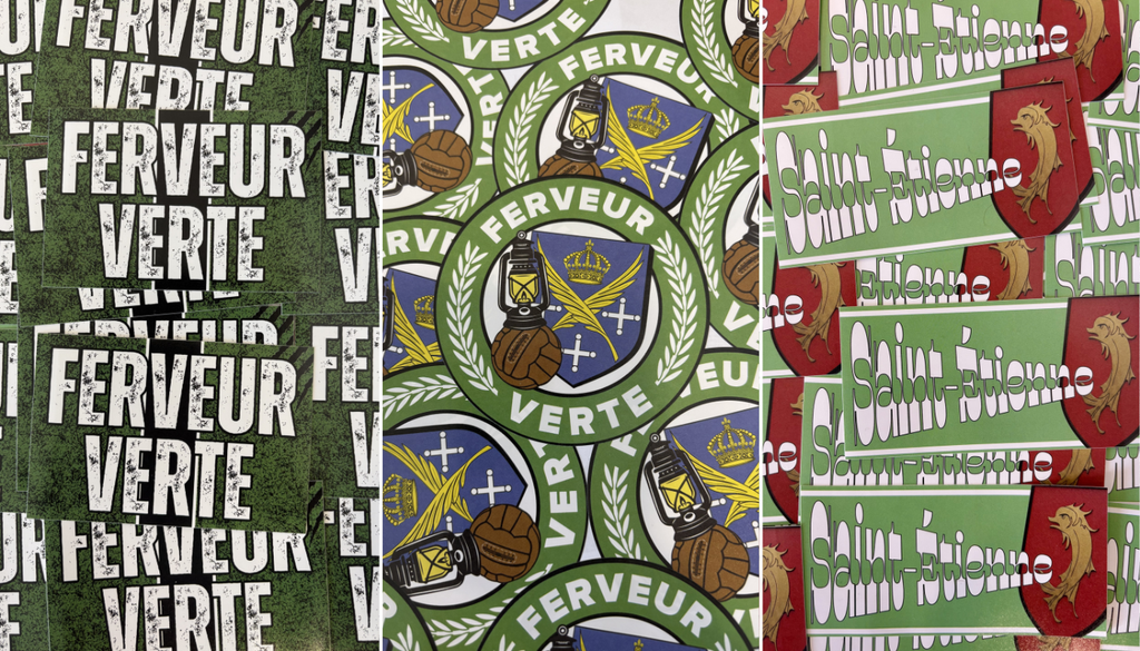 Pack de stickers Saint-Étienne