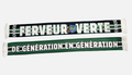 Écharpe satin Ferveur Verte