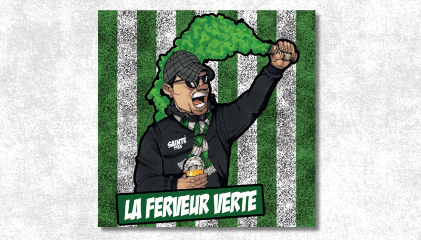 Pack de stickers Saint-Étienne